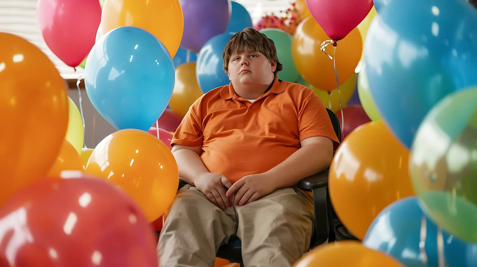 Obese teenager in Reedley, California — free download from Dotvec