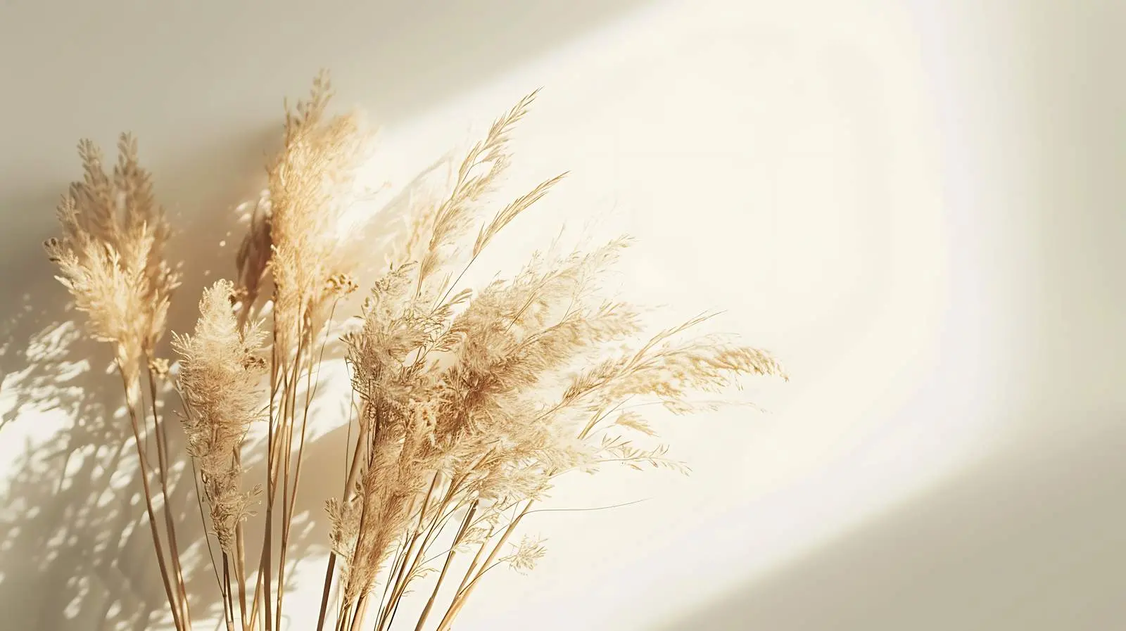 Elegant Reeds Foliage Bouquet in Sunlight — free download from Dotvec