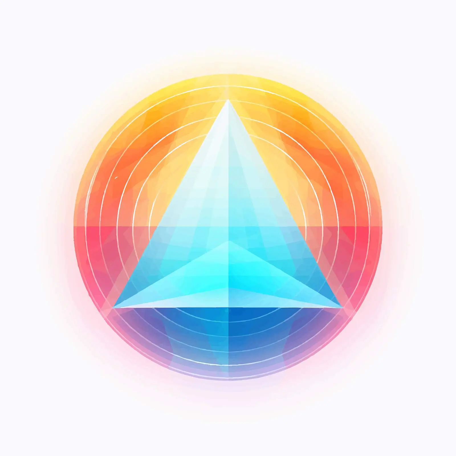Refraction of Light Vector Illustration – free spectrum image from Dotvec
