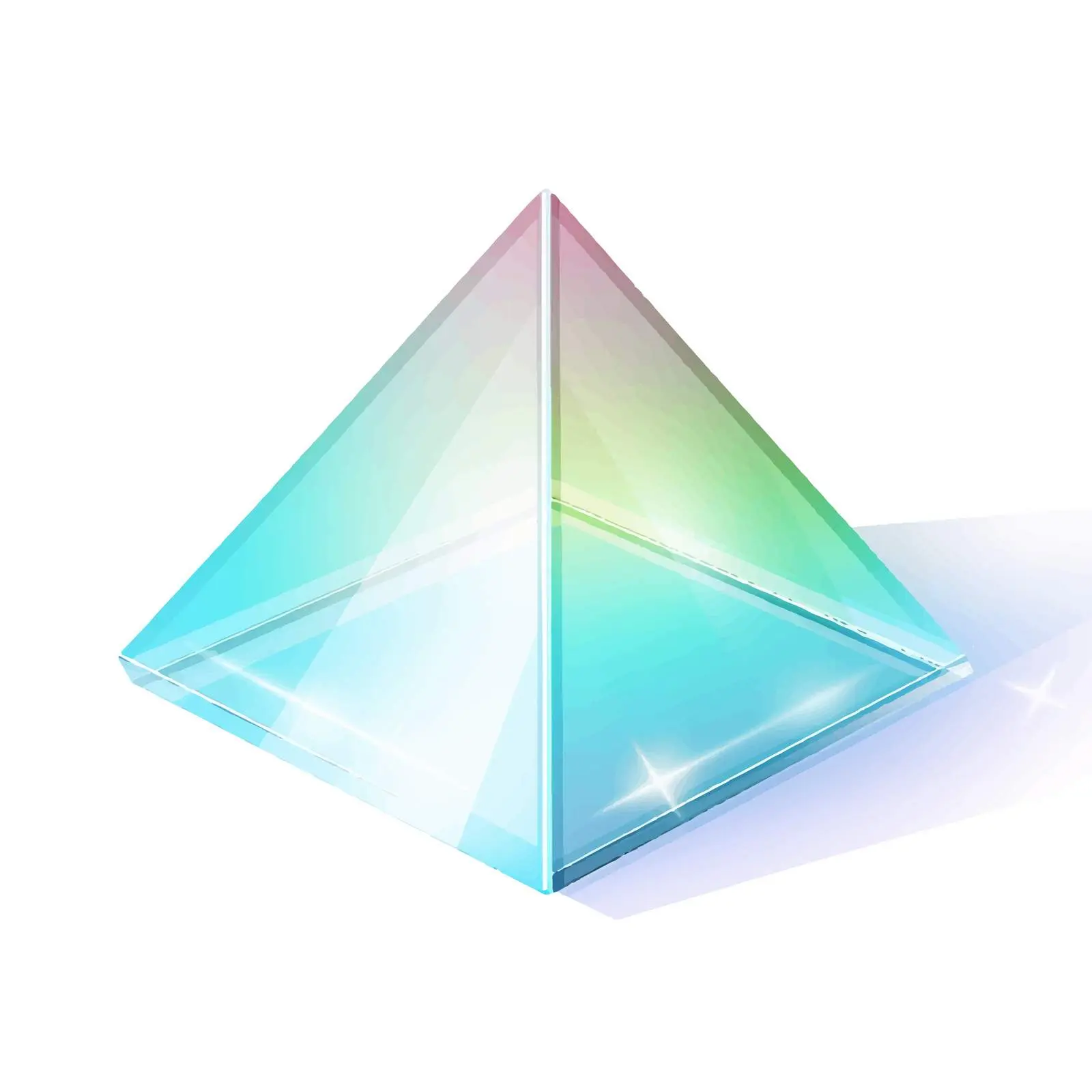 Refraction of Light Vector Illustration – free spectrum image from Dotvec