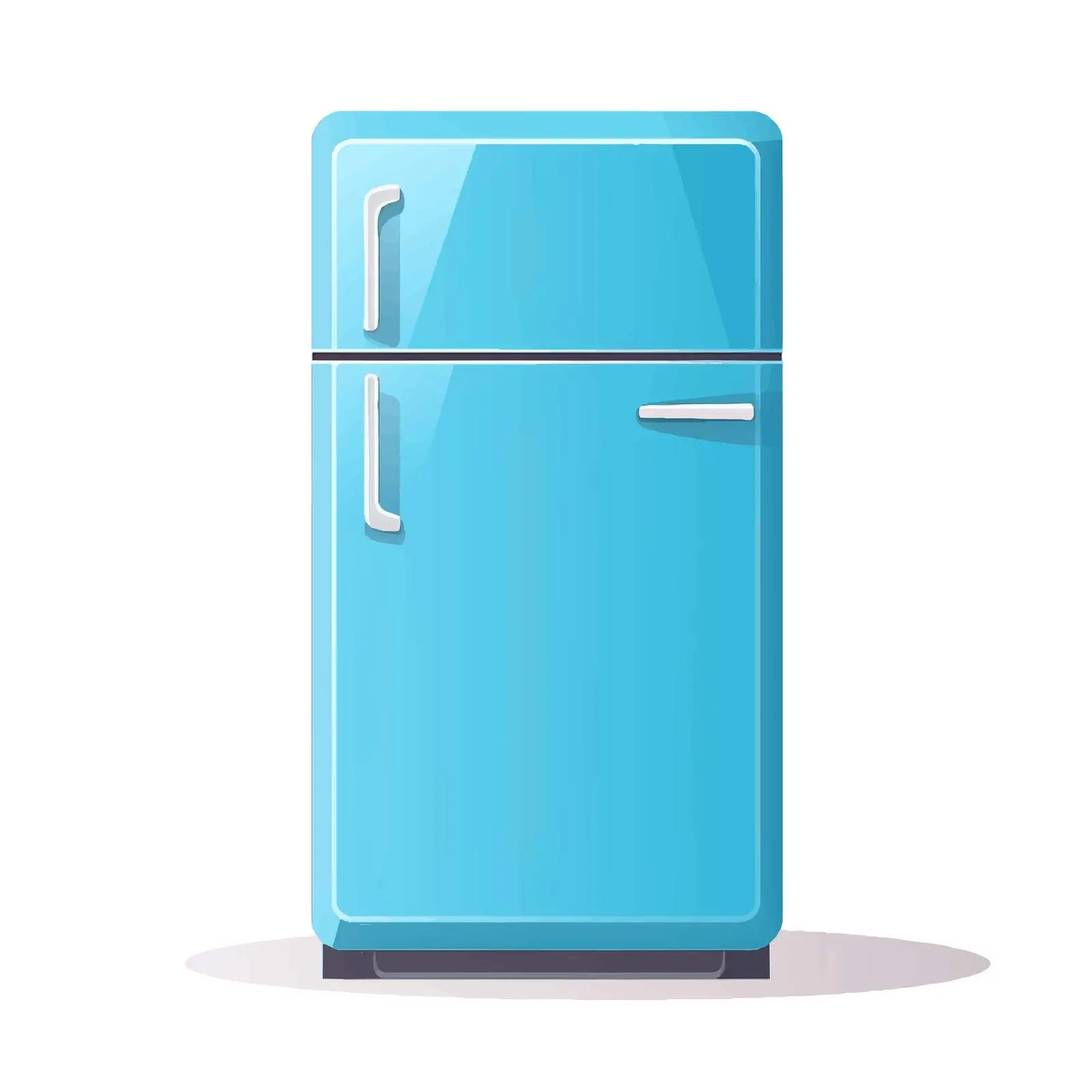 Cartoon Refrigerator Vector Illustration Design — free download from Dotvec