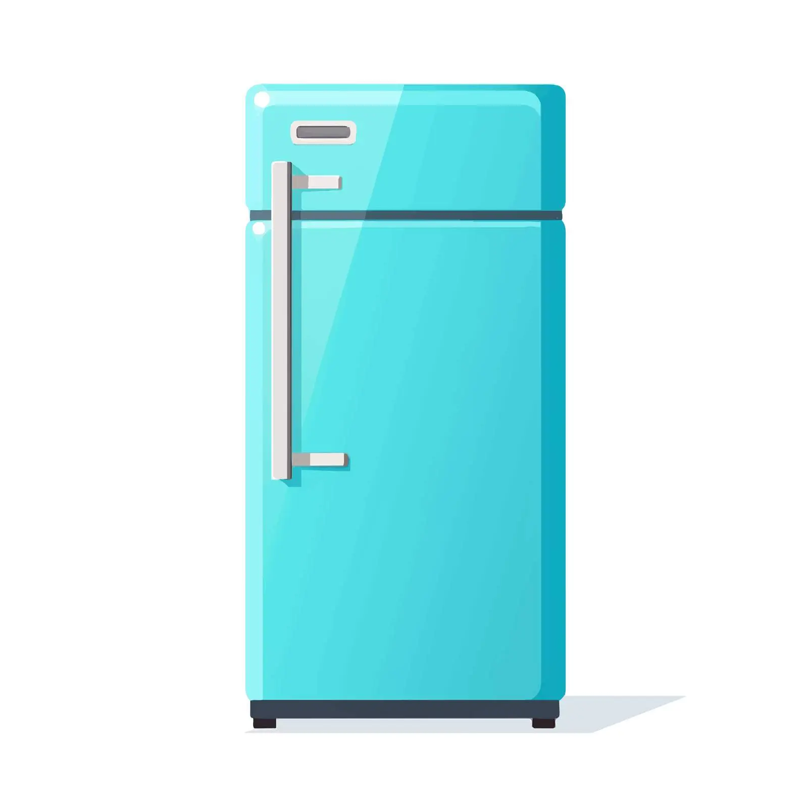 Cartoon Refrigerator Vector Illustration — free download from Dotvec