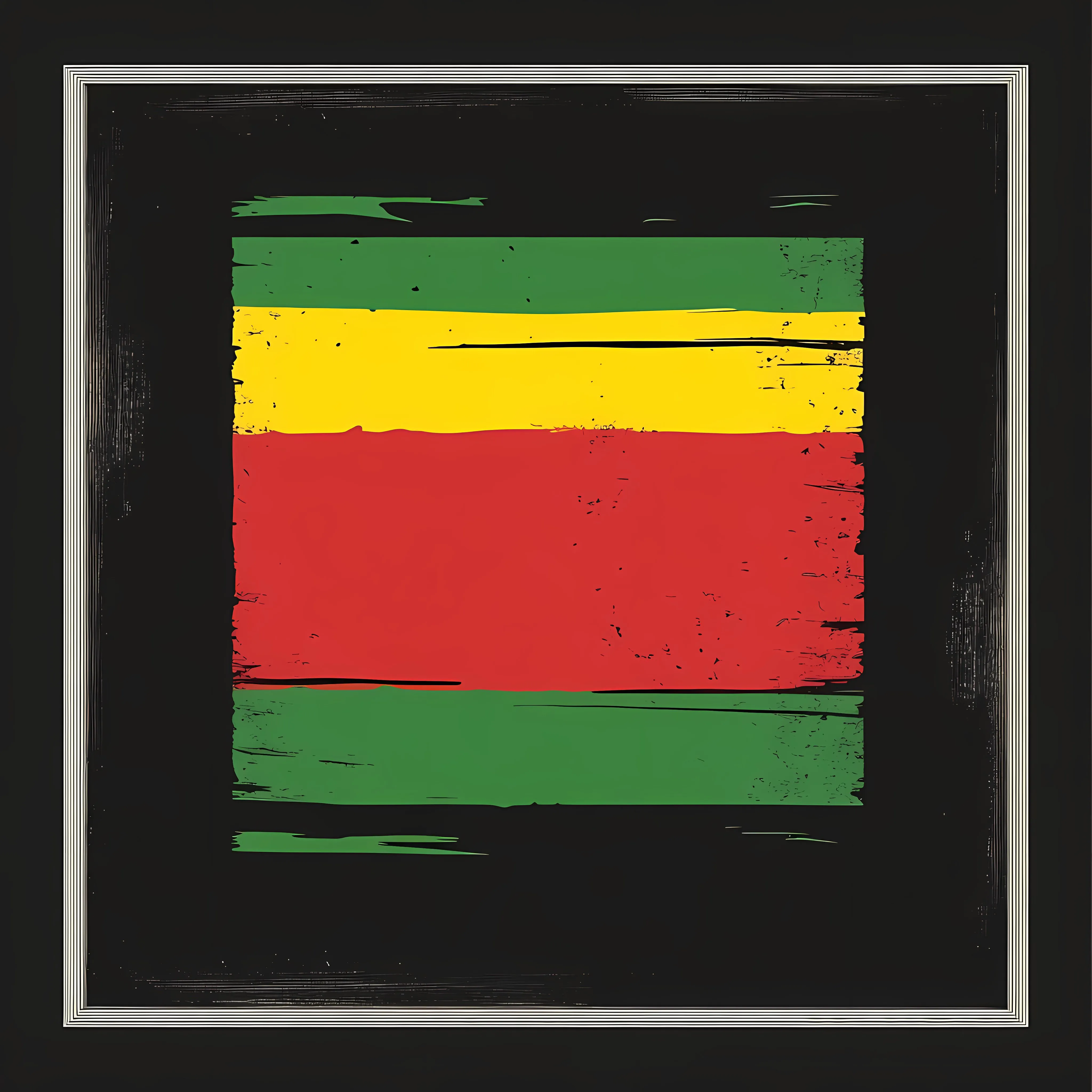 Reggae Flag Symbol Flat Vector Illustration — free download from Dotvec