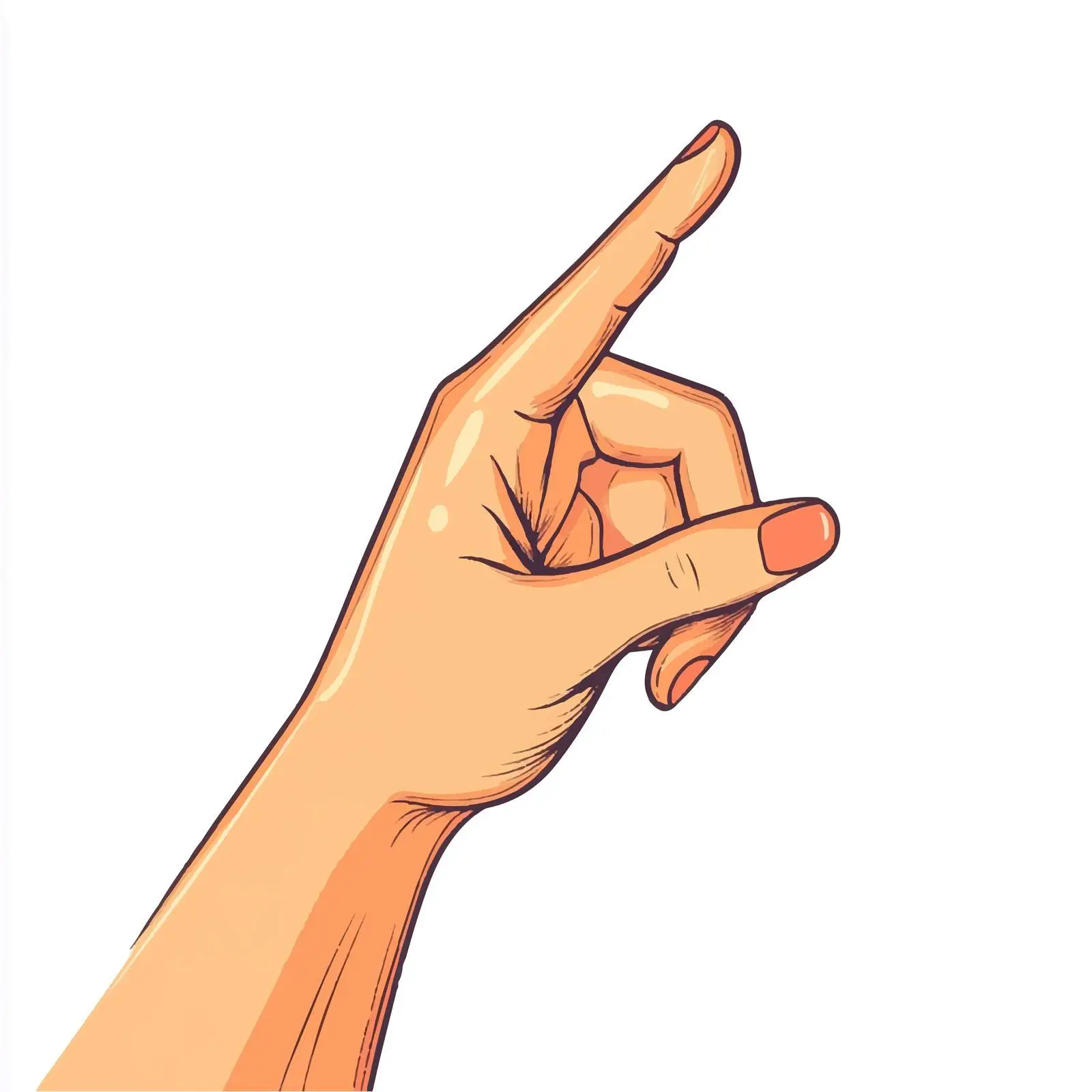 Reminder Sign on Finger Cartoon Illustration — free download from Dotvec