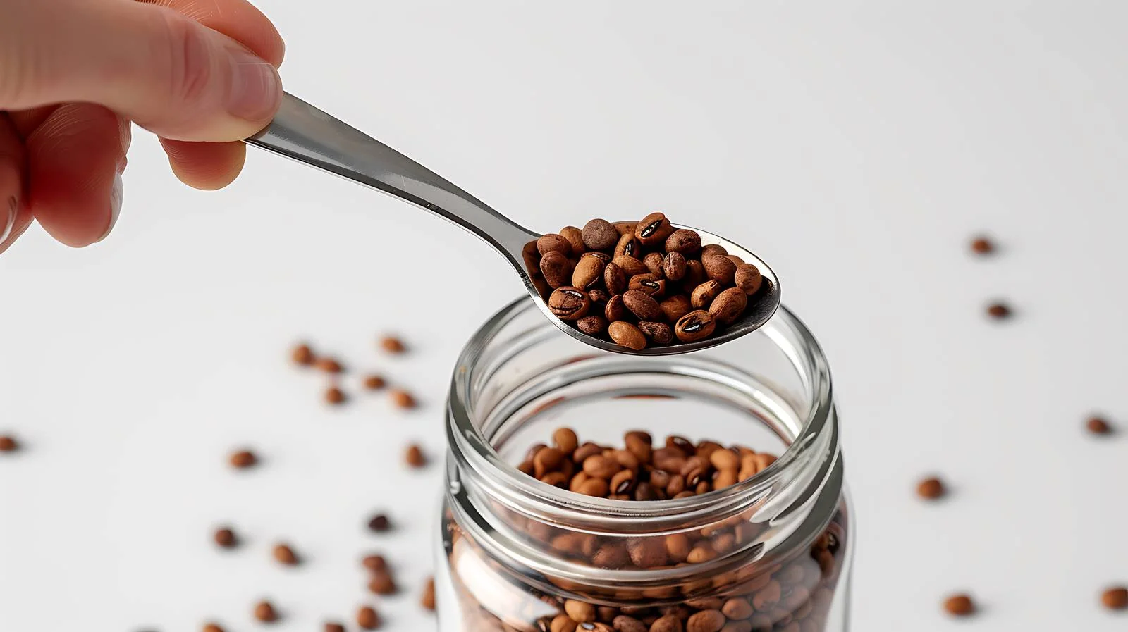 Bean Removal Using Measure Spoon — free download from Dotvec