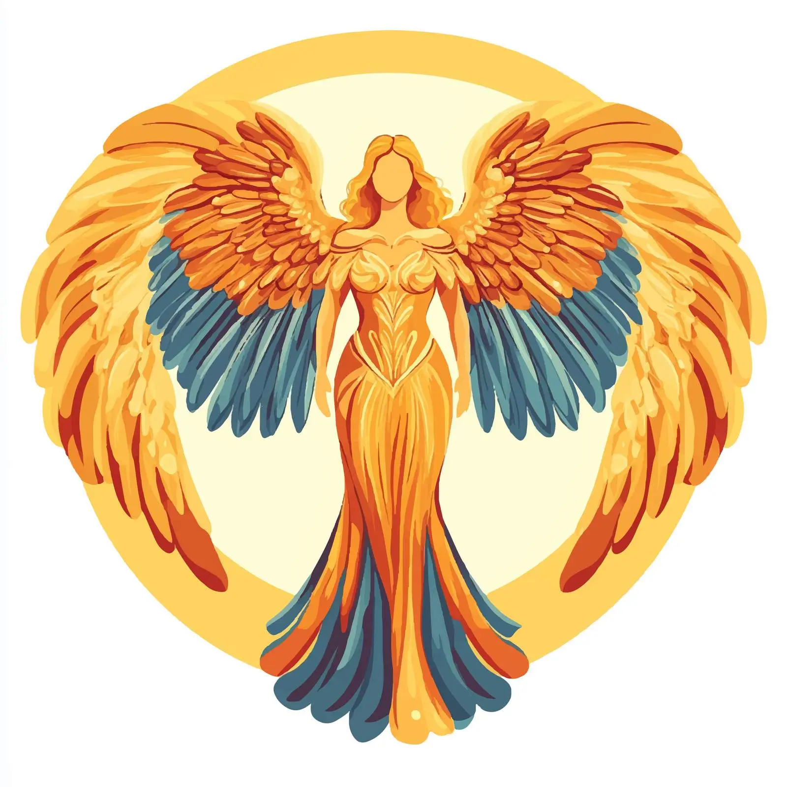 Retro Design Wide Angle Centered Composition — free download from Dotvec