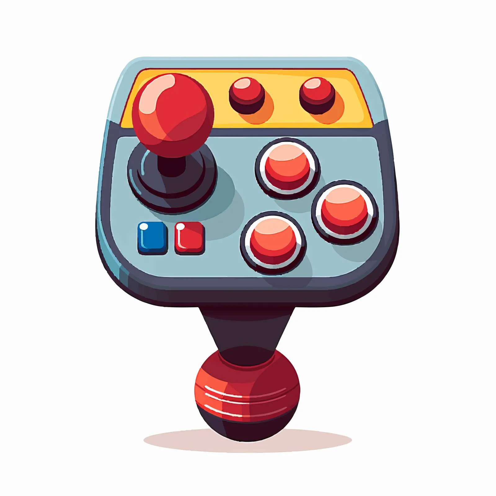 Vintage Retro Joystick Video Game Controller — free download from Dotvec