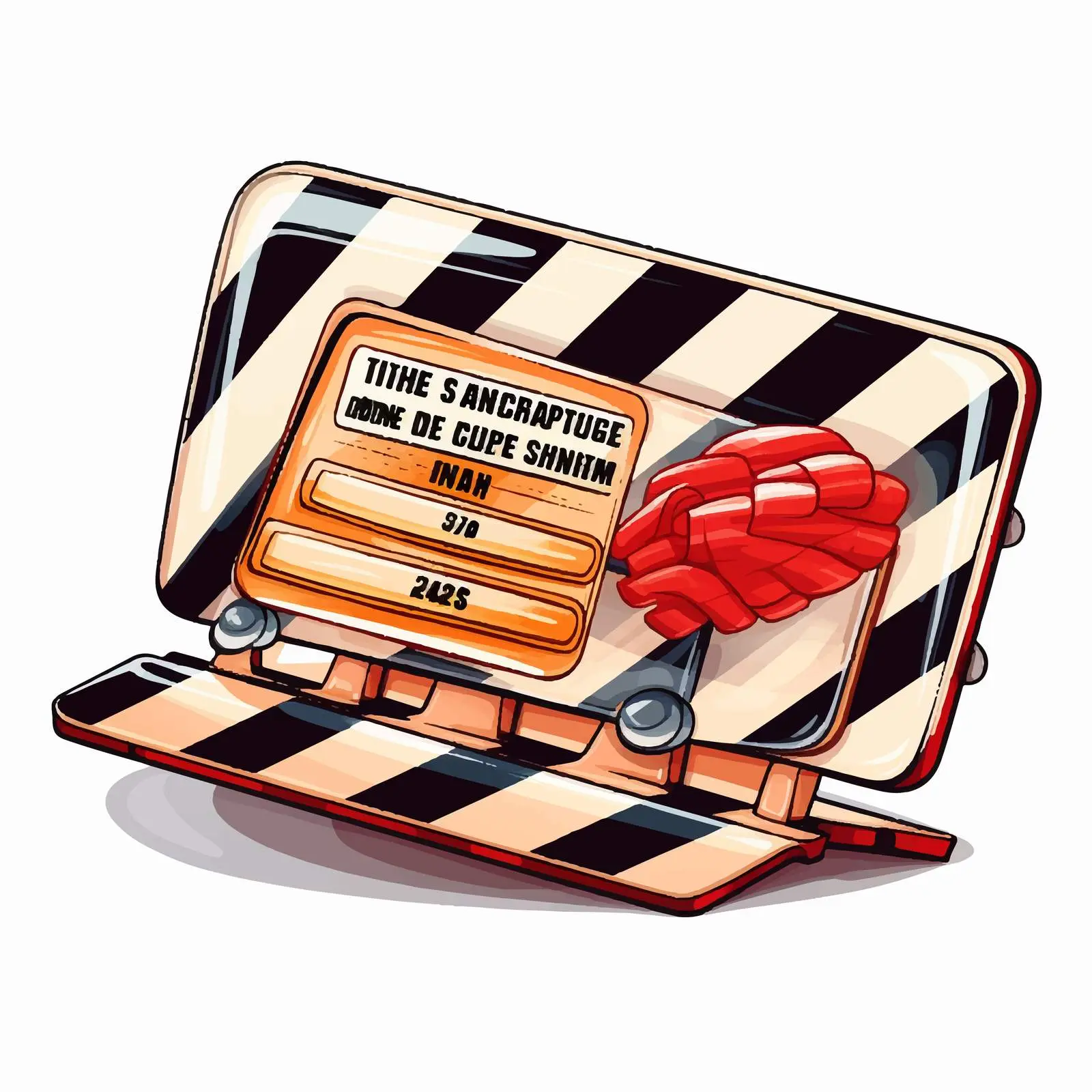 Retro Cinema Birthday Party Invitations Design — free download from Dotvec