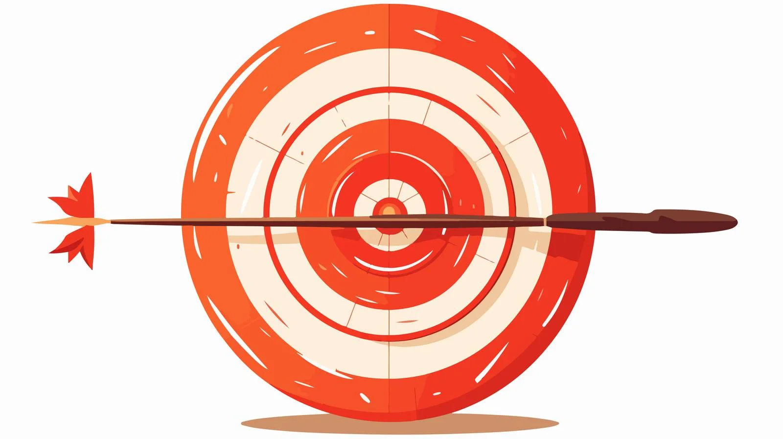 Vintage Archery Target Vector Illustration — free download from Dotvec