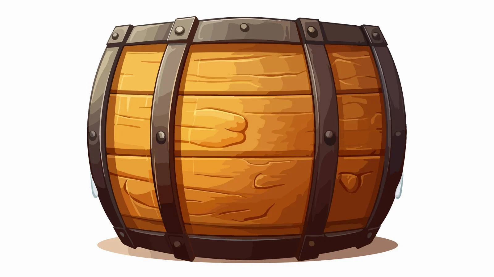 Vintage Beer Barrel Illustration — free download from Dotvec