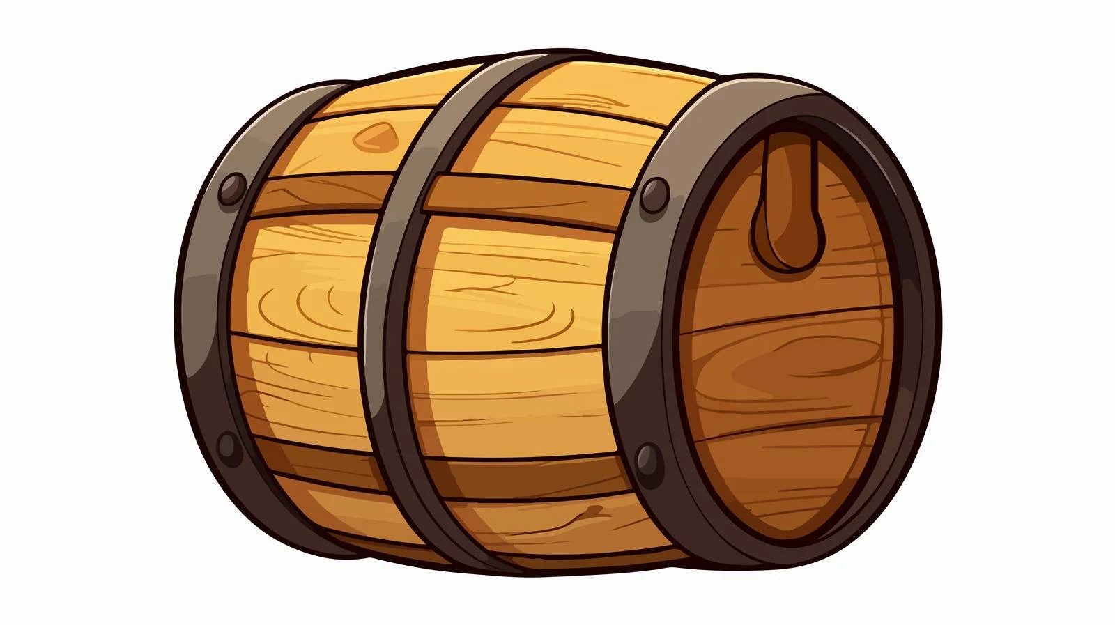 Vintage Beer Barrel Vector Illustration — free download from Dotvec