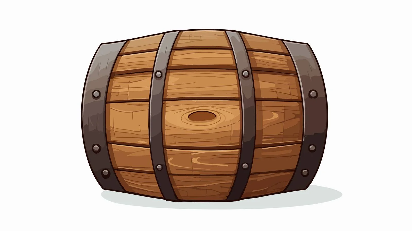 Vintage Beer Barrel Stock Vector Illustration — free download from Dotvec