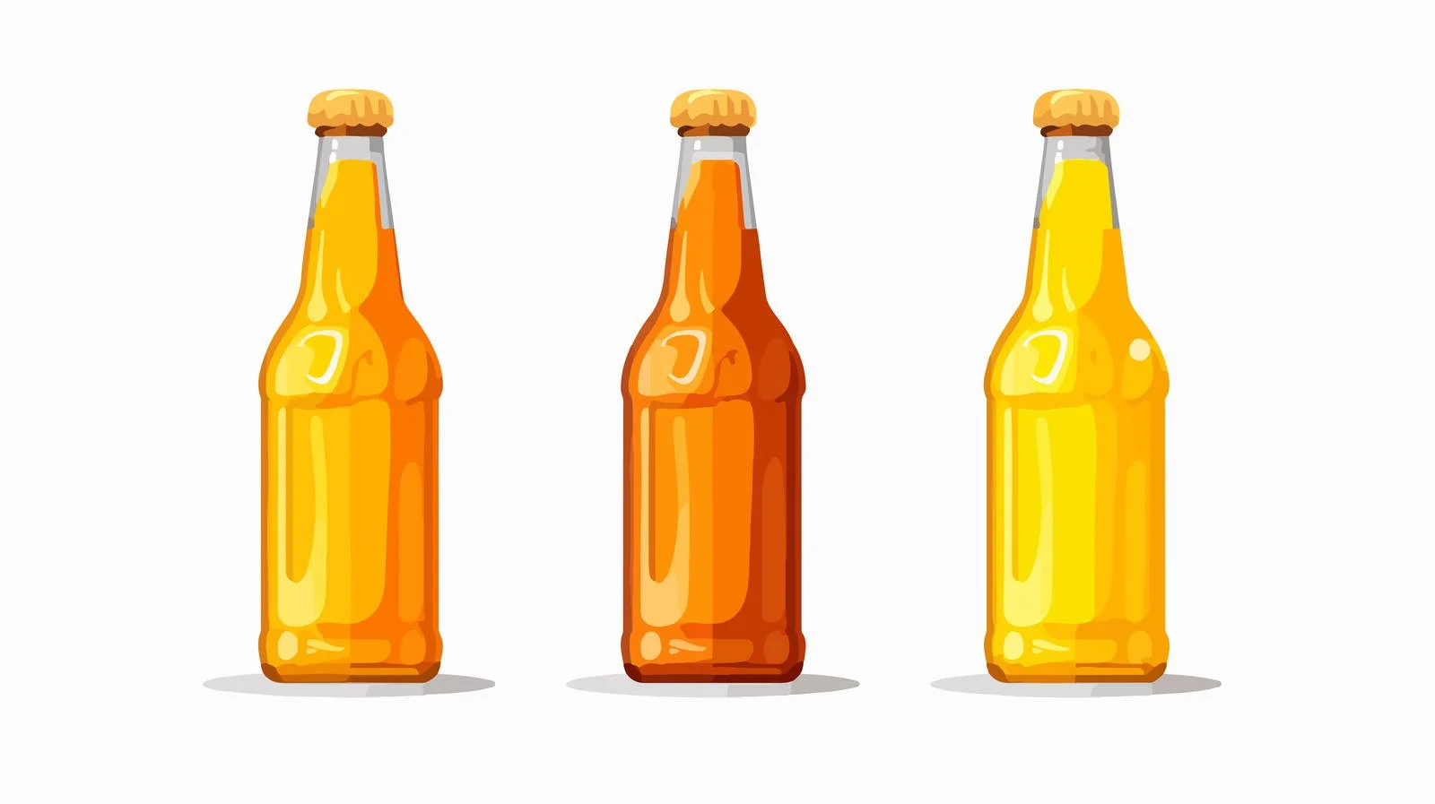 Vintage Beer Bottle Vector Illustration — free download from Dotvec