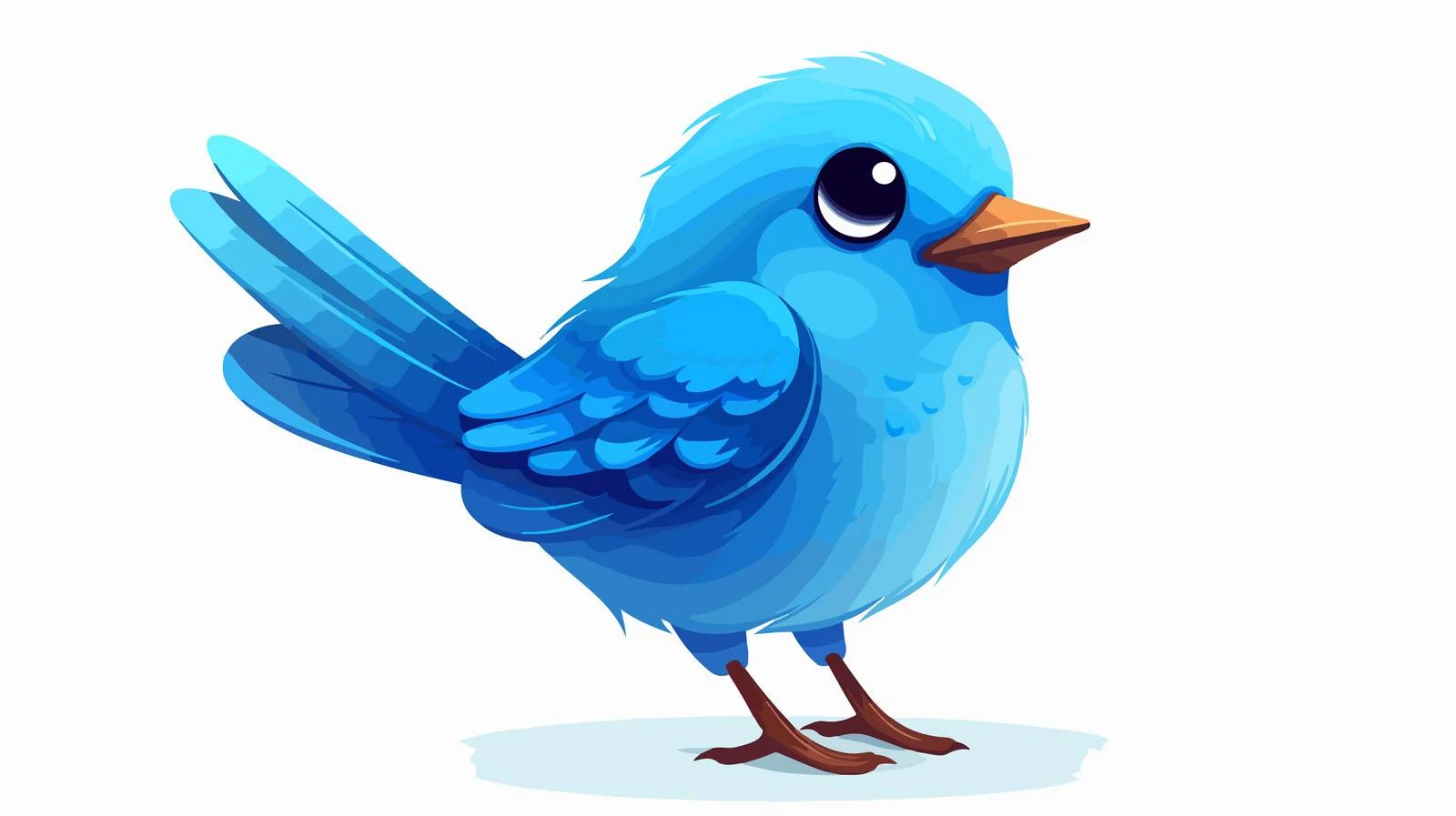 Vintage Blue Bird Illustration — free download from Dotvec
