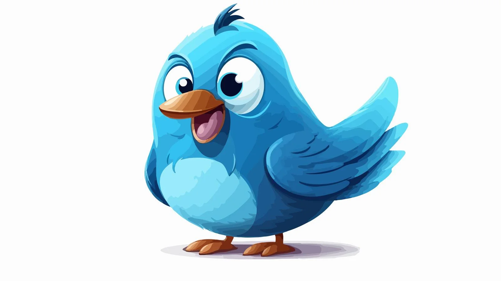 Vintage Blue Bird Illustration — free download from Dotvec