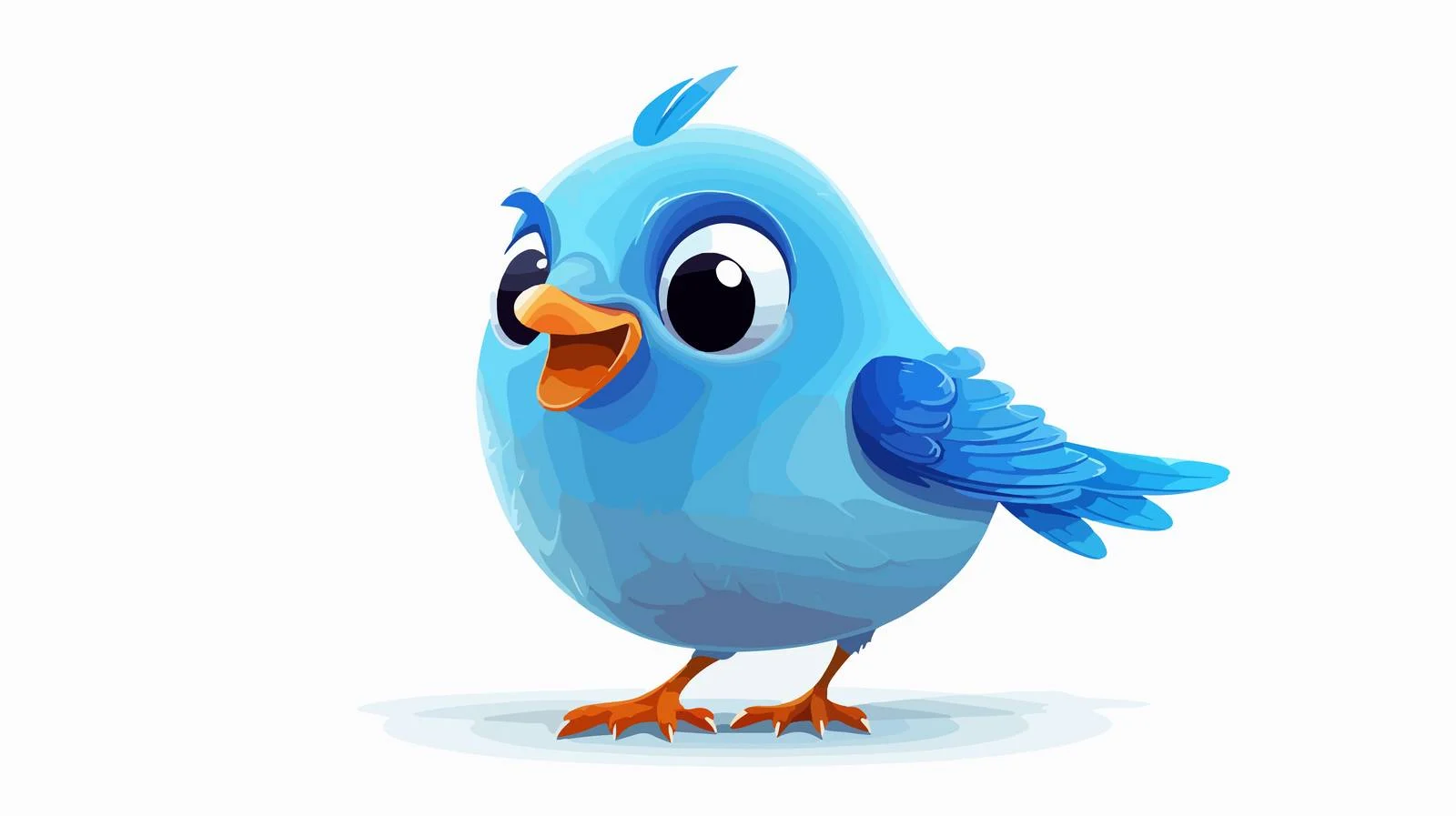 Vintage Blue Bird Illustration — free download from Dotvec