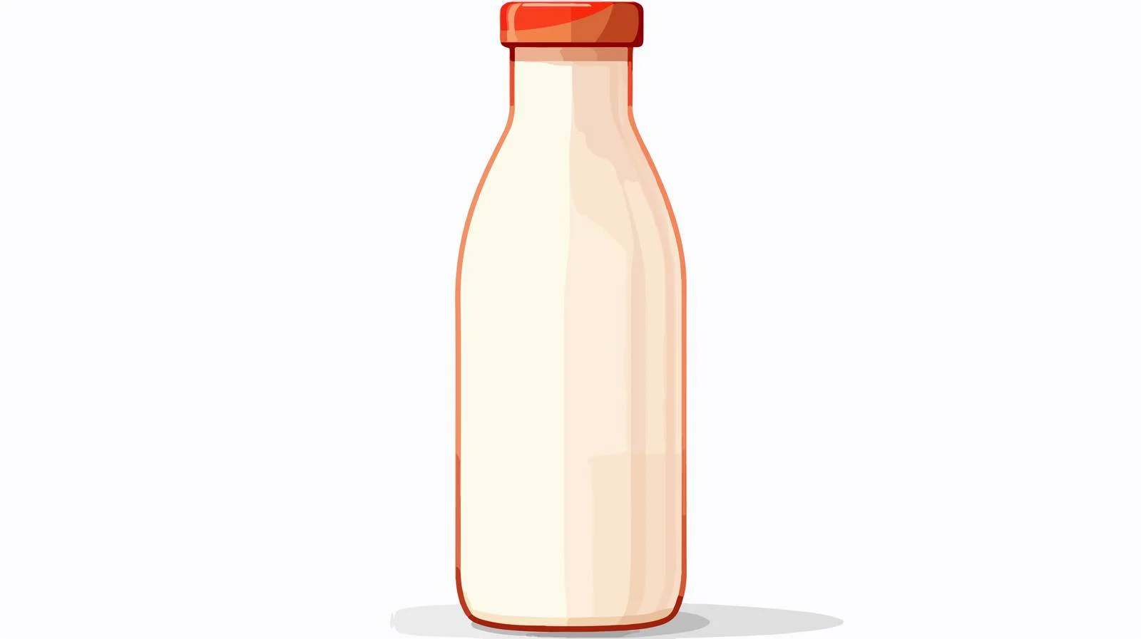 Vintage Milk Bottle Vector Illustration — free download from Dotvec