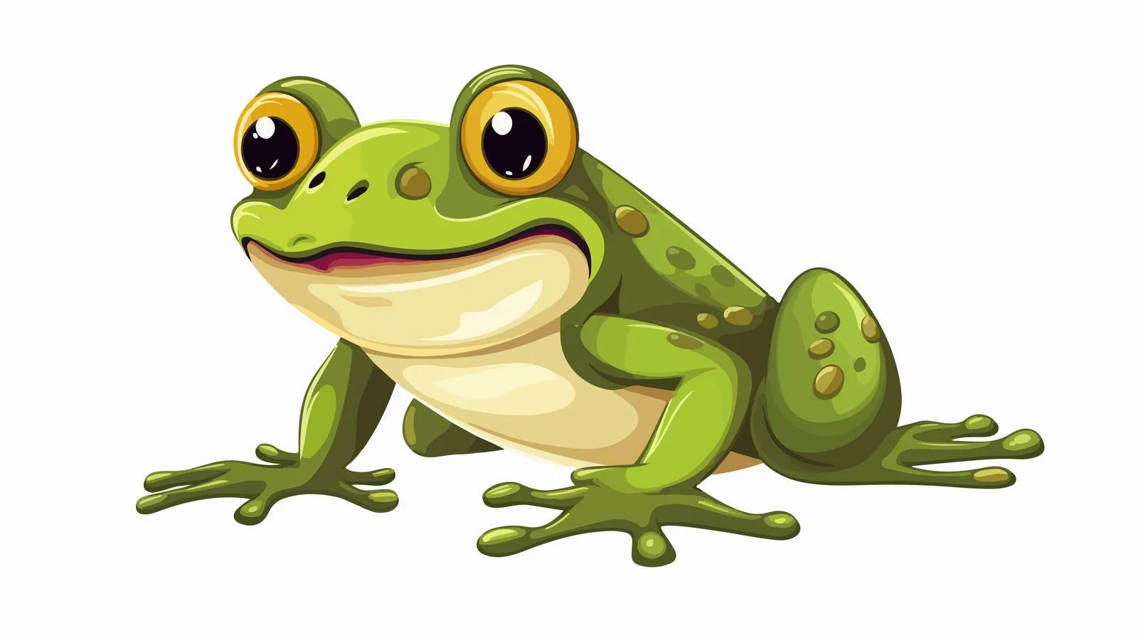 Whimsical Burping Frog Vector Illustration — free download from Dotvec