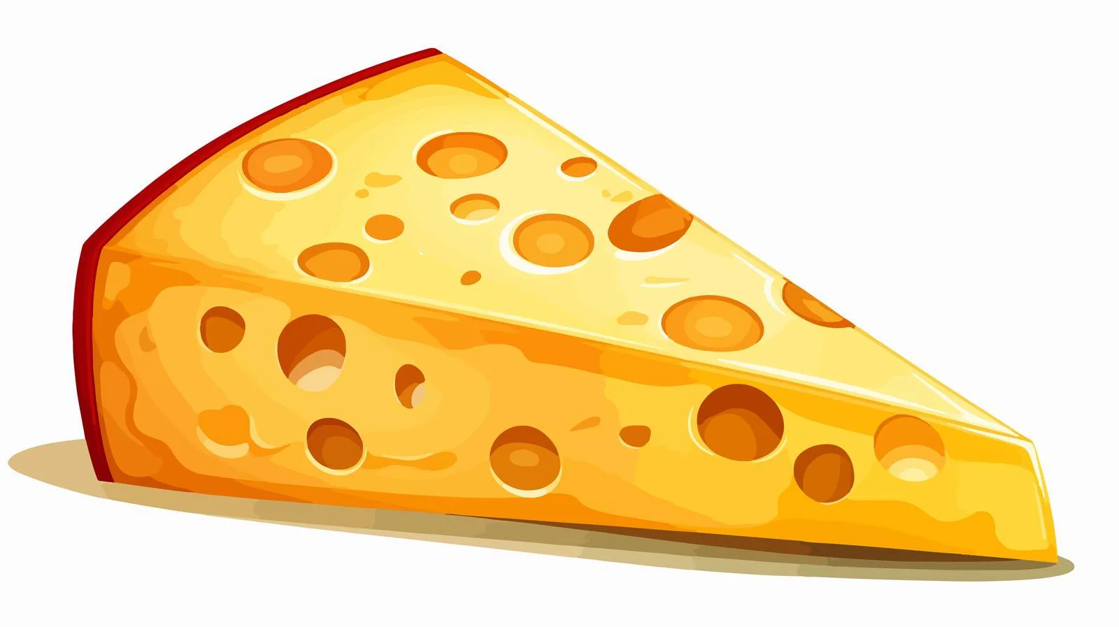 Vintage Cheese Illustration — free download from Dotvec
