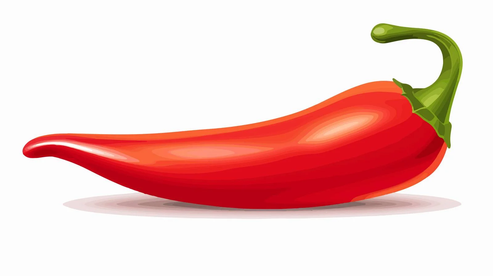 Retro Cartoon Chili Pepper Vector Illustration — free download from Dotvec