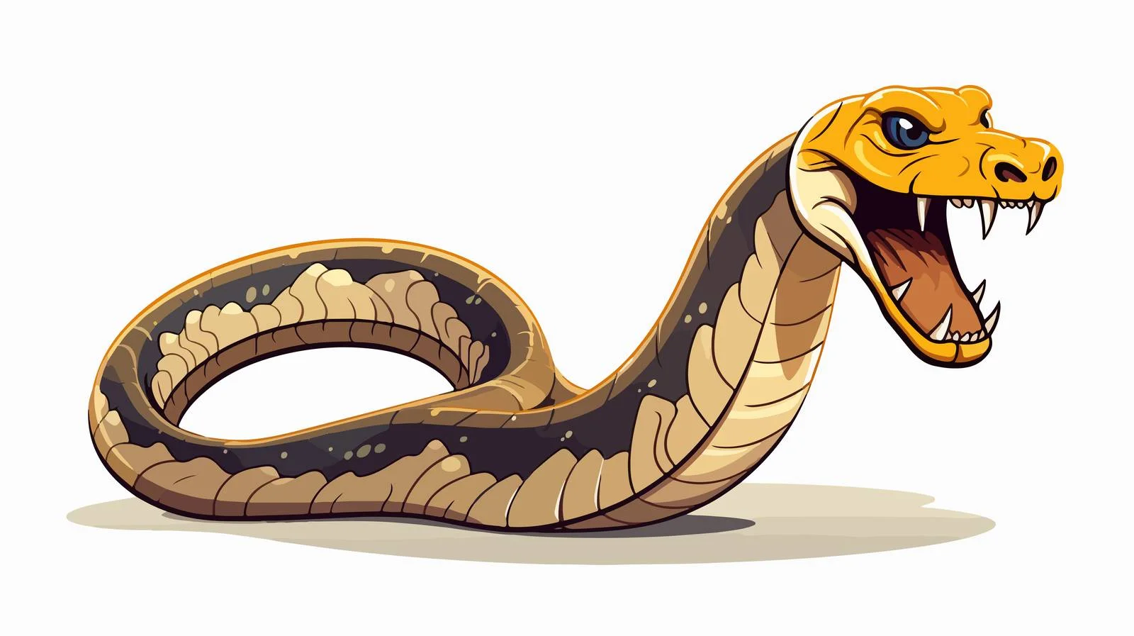 Vintage Cobra Illustration — free download from Dotvec