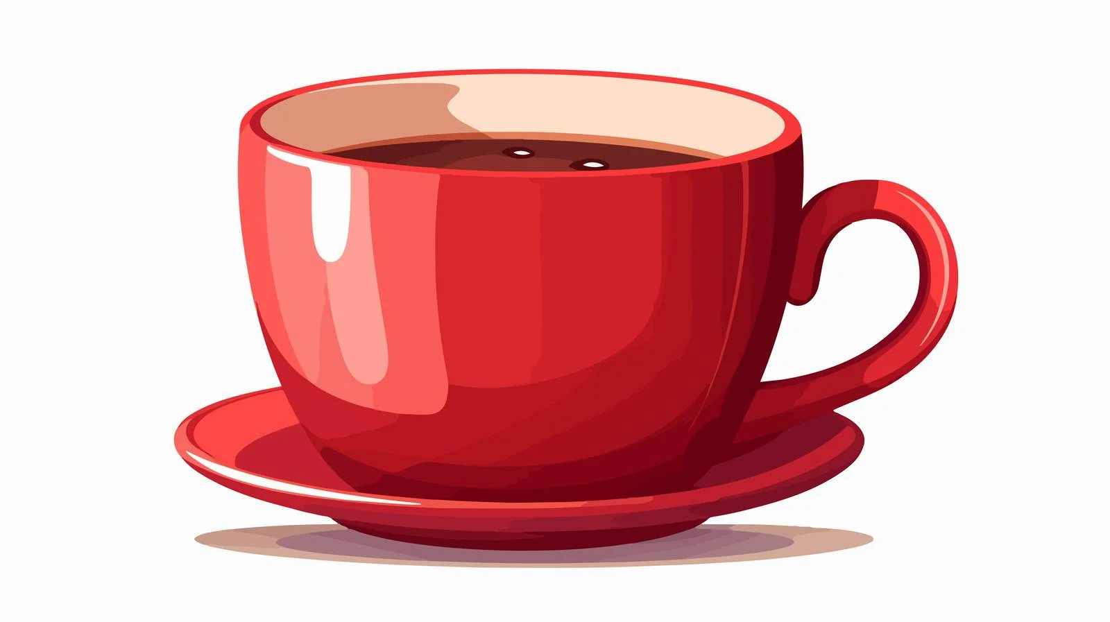 Vintage Coffee Cup Illustration — free download from Dotvec