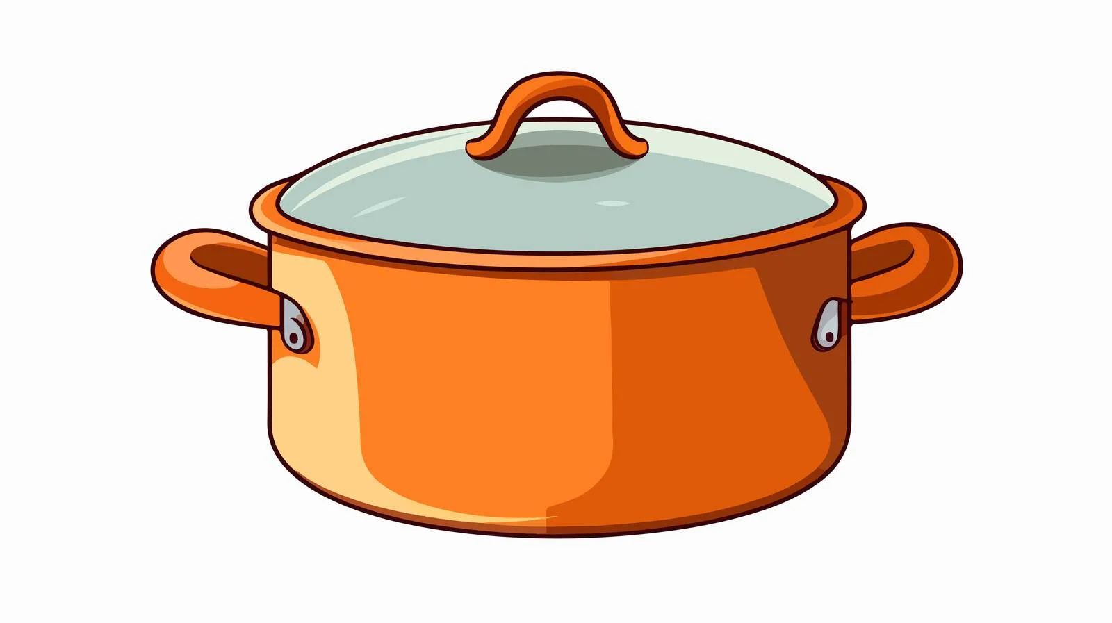 Vintage Cartoon Cooking Pot — free download from Dotvec