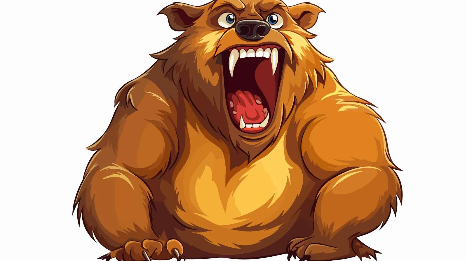 Whimsical Bear Illustration — free download from Dotvec