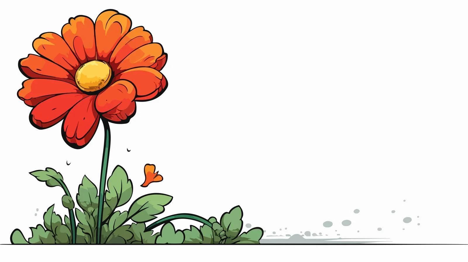 Vintage Floral Speech Bubble Vector Illustration — free download from Dotvec