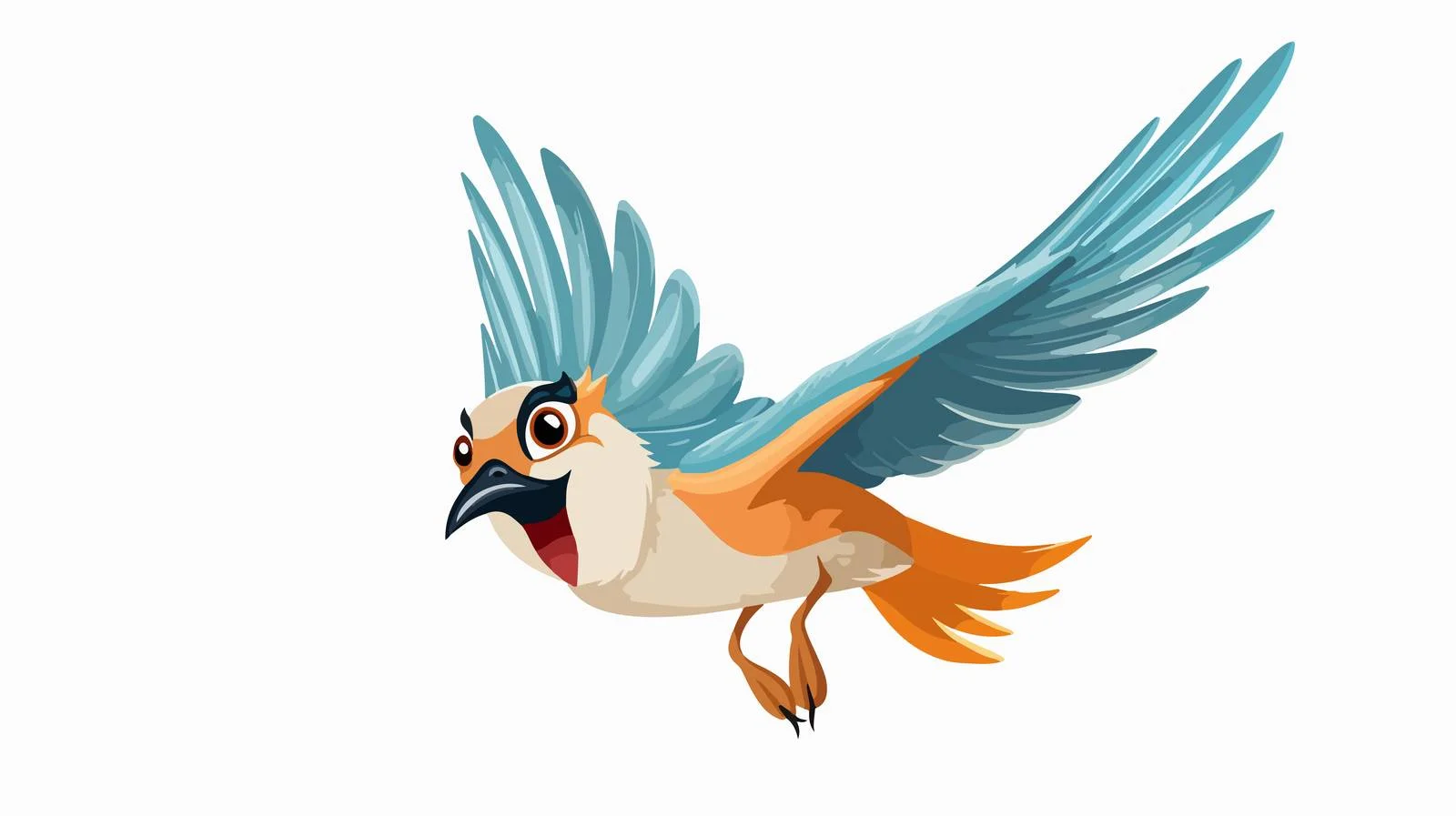 Vintage Bird Illustration — free download from Dotvec