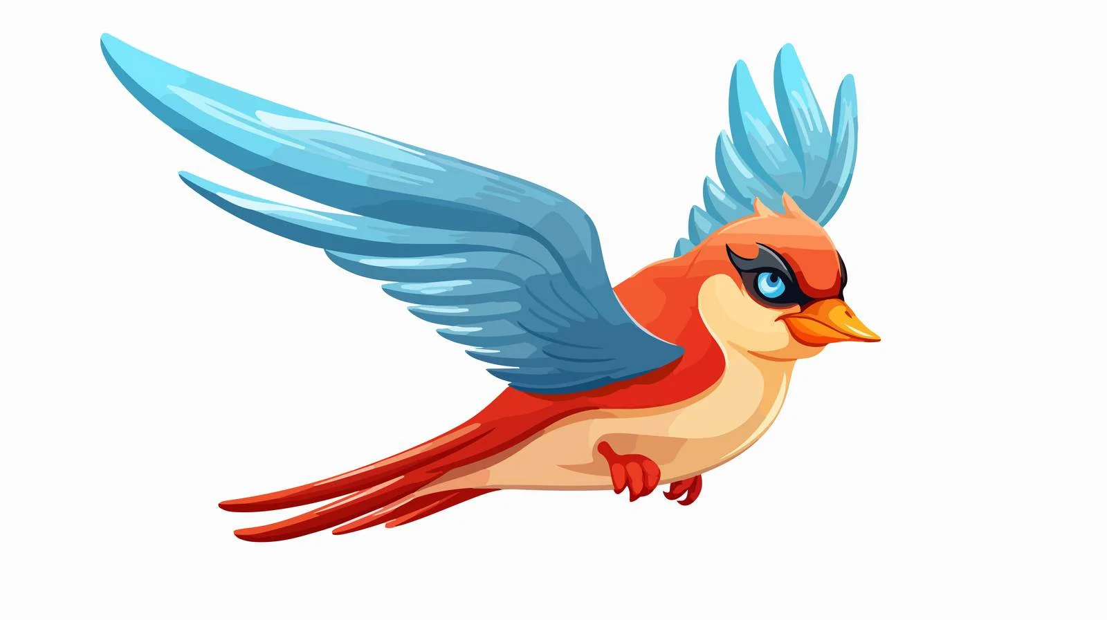 Vintage Bird Vector Illustration — free download from Dotvec