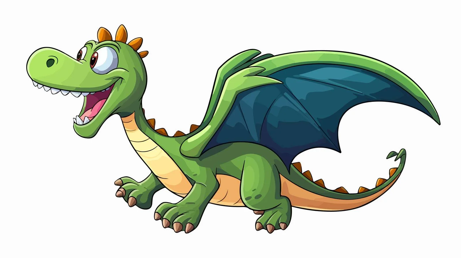 Vintage Flying Dinosaur Illustration — free download from Dotvec