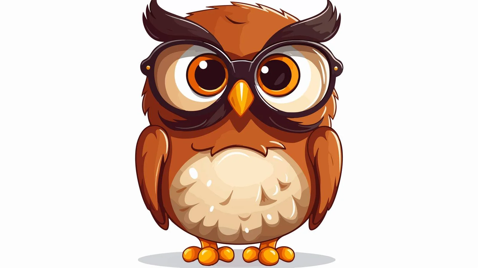 Whimsical Vintage Owl Illustration — free download from Dotvec