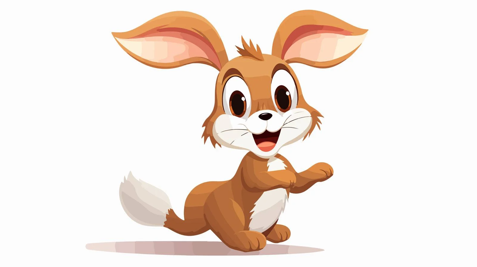 Vintage Funny Rabbit Stock Illustration — free download from Dotvec