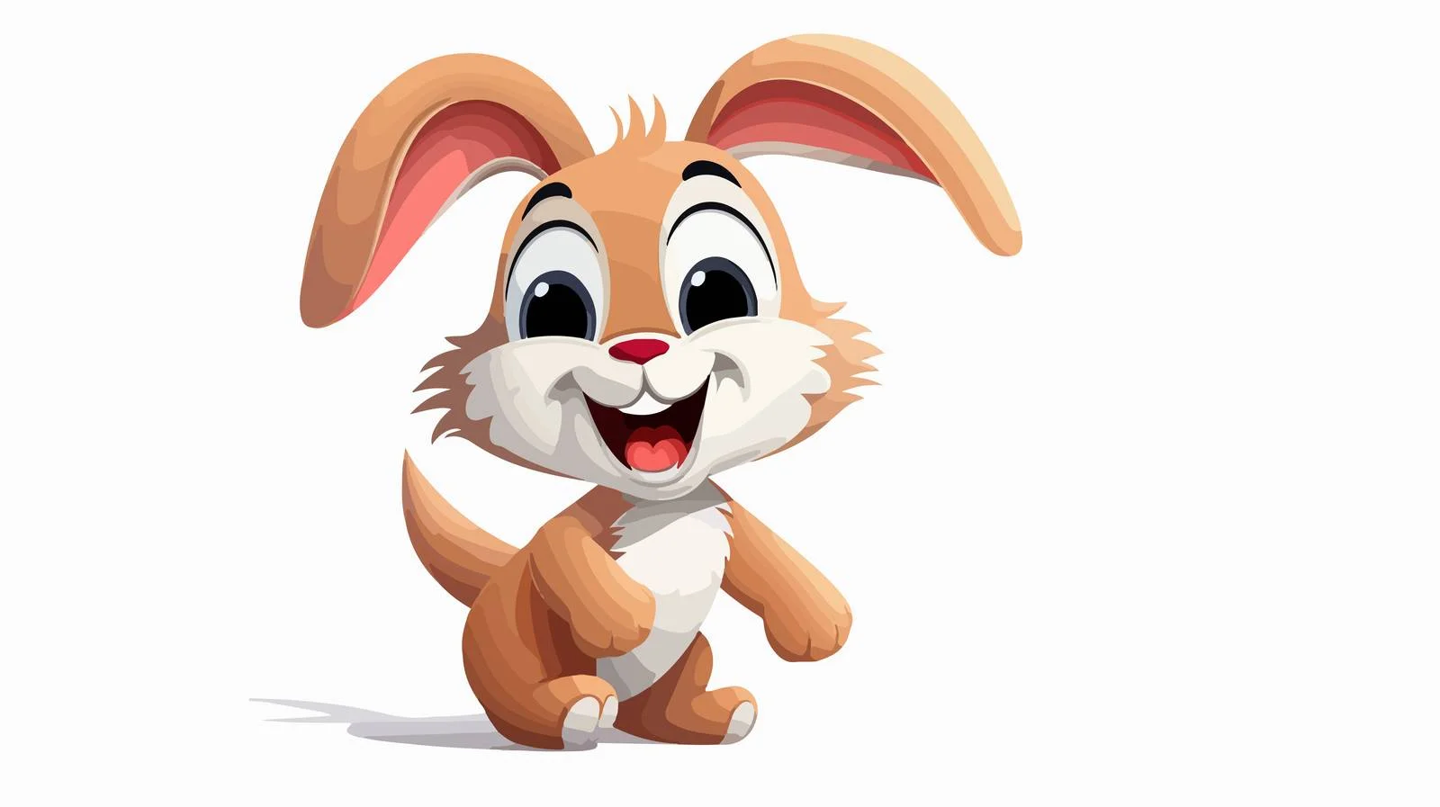 Vintage Funny Rabbit Illustration — free download from Dotvec