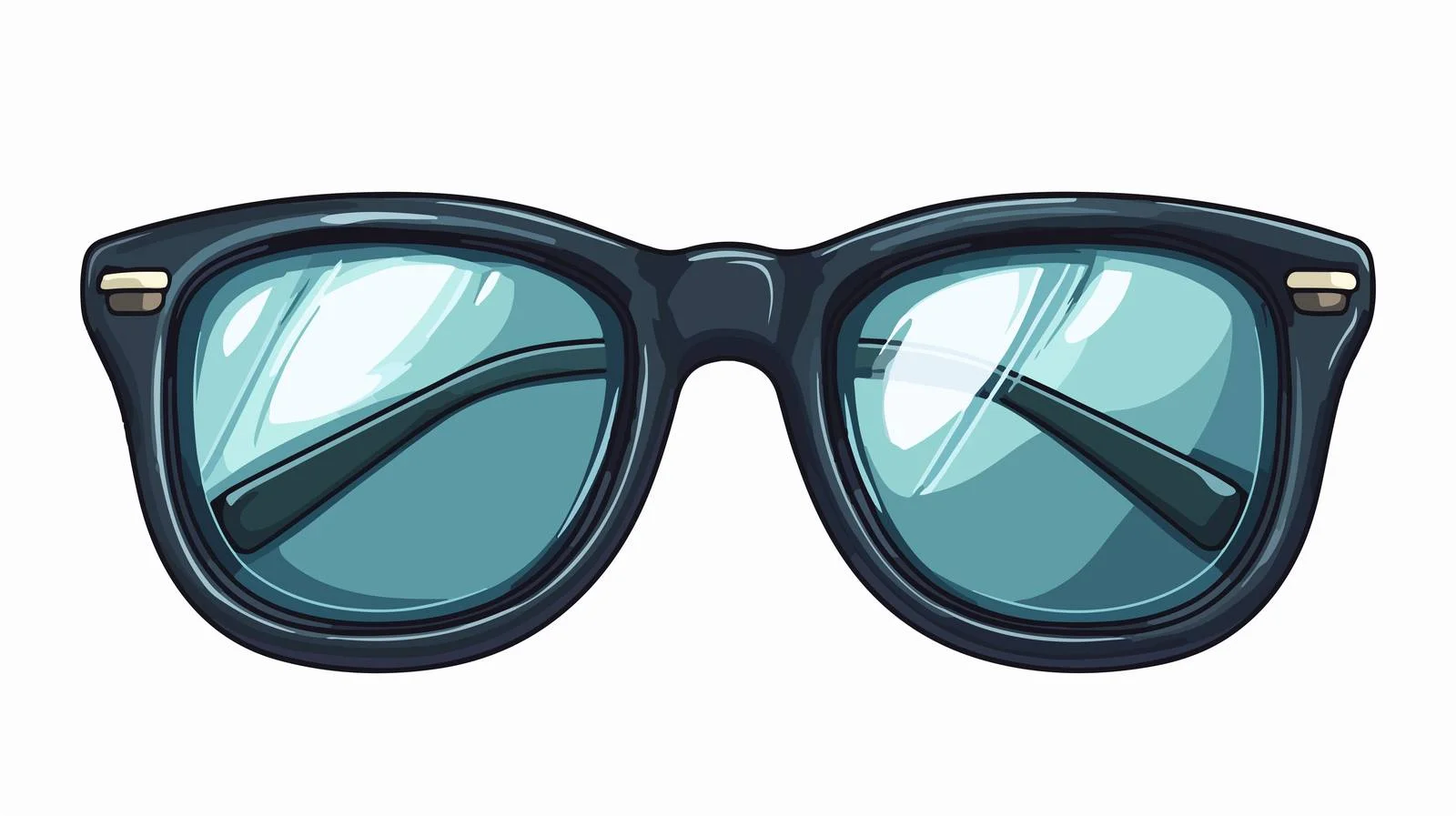 Vintage Cartoon Glasses Illustration — free download from Dotvec