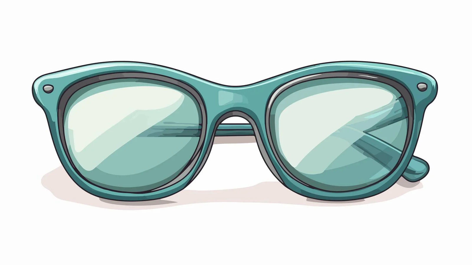 Vintage Cartoon Glasses Illustration — free download from Dotvec