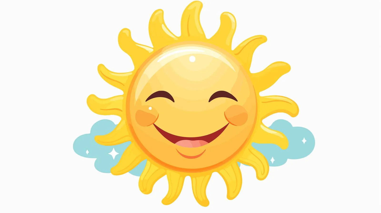 Cheerful Vintage Sun Vector Illustration — free download from Dotvec
