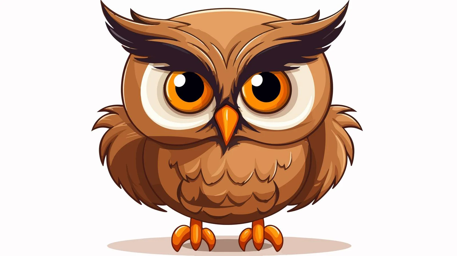 Vintage Hooting Owl Vector Illustration — free download from Dotvec