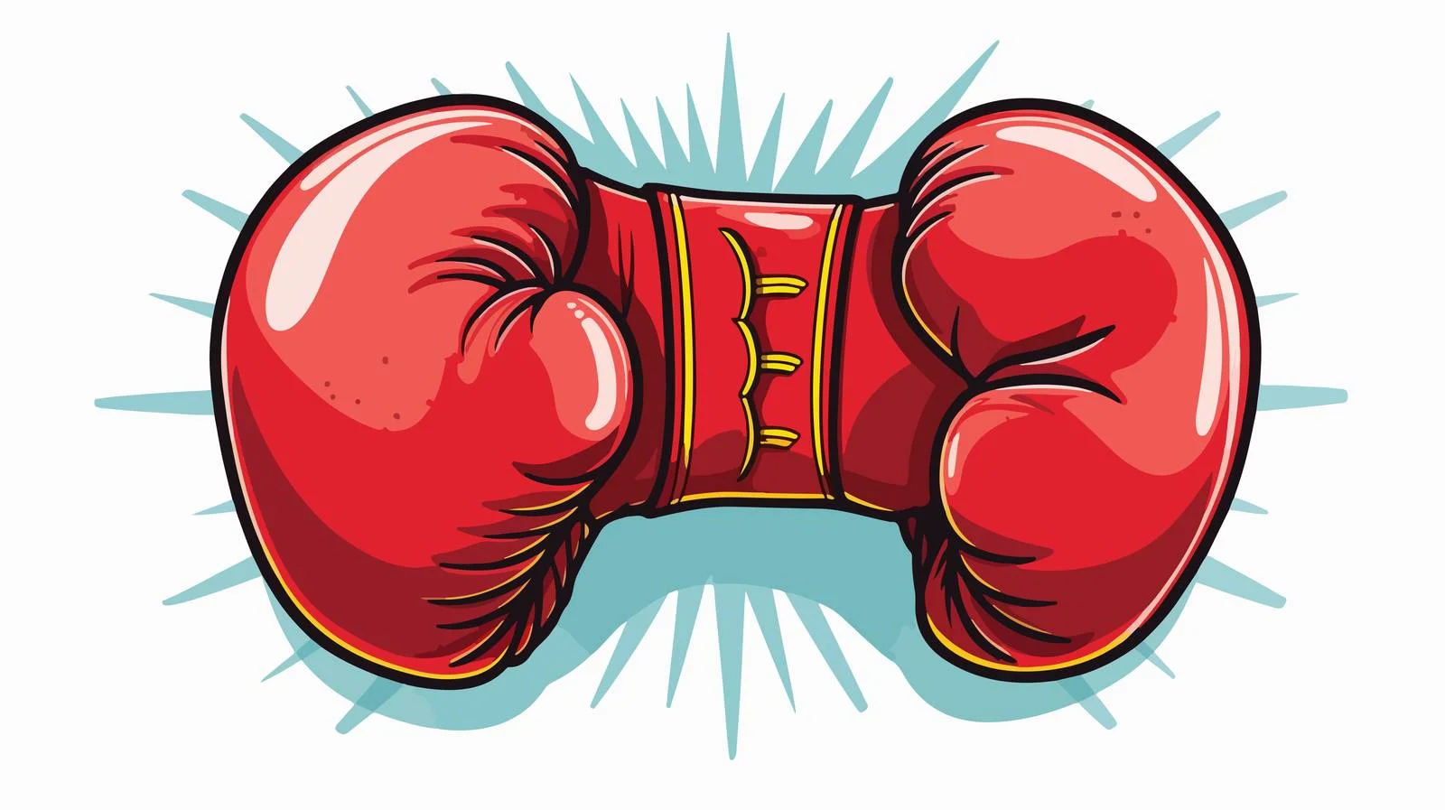 Vintage Cartoon Joke Boxing Glove Vector — free download from Dotvec