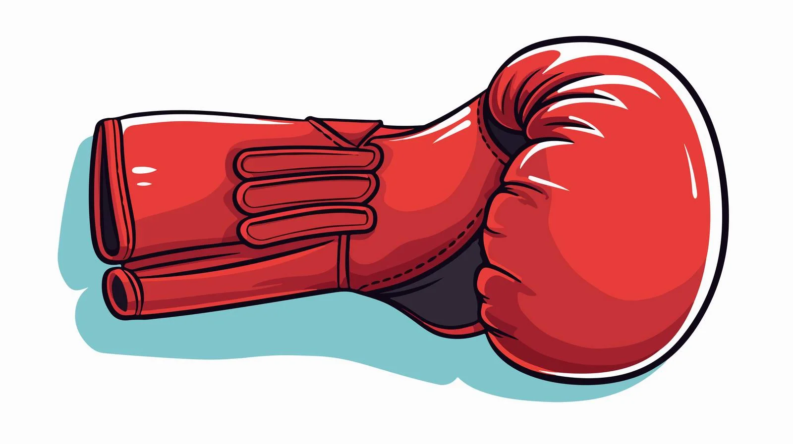 Vintage Cartoon Joke Boxing Glove Vector — free download from Dotvec