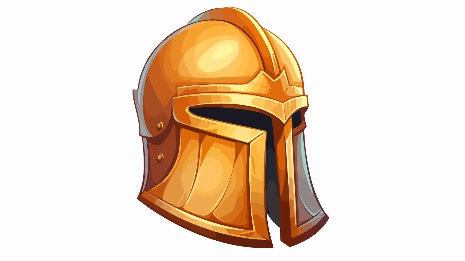 Retro Cartoon Knights Helmet Vector Illustration – free knights image from Dotvec
