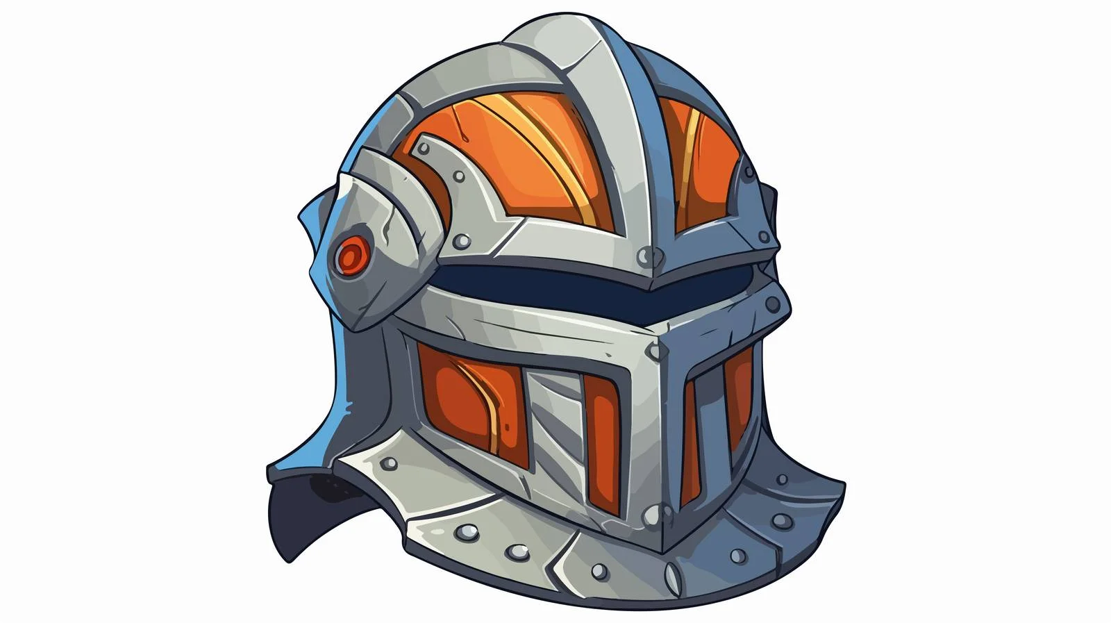 Vintage Knight Helmet Stock Vector Illustration – free knights image from Dotvec