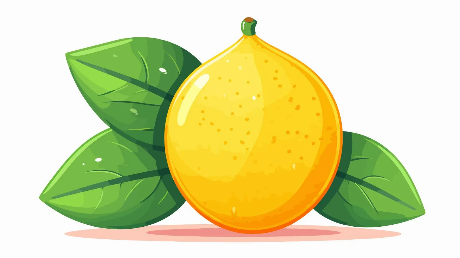 Retro Cartoon Lemon Stock Vector Illustration — free download from Dotvec