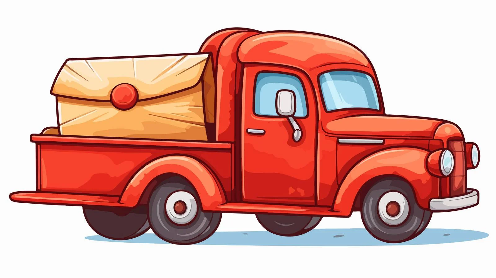 Animated Letter Delivery Vector Illustration — free download from Dotvec