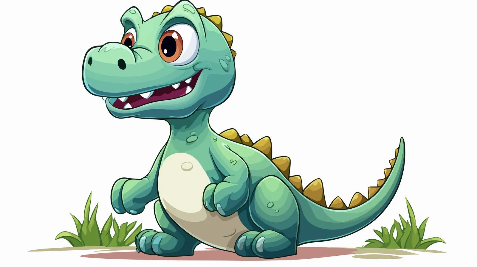 Little Dinosaur Cartoon Stock Illustration — free download from Dotvec