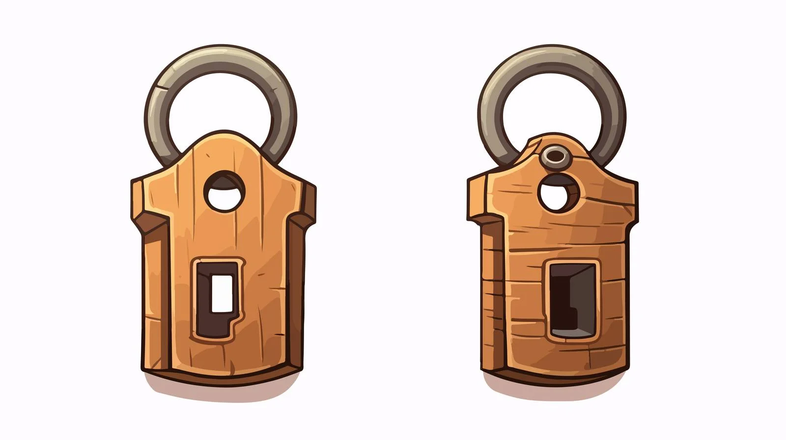 Vintage Lock Key Illustration — free download from Dotvec