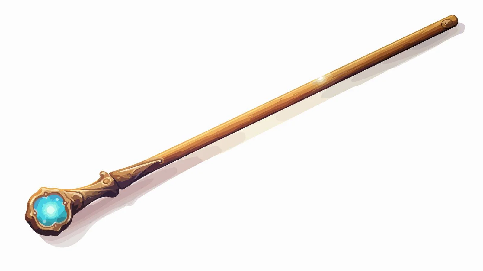 Vintage Magic Wand Illustration — free download from Dotvec
