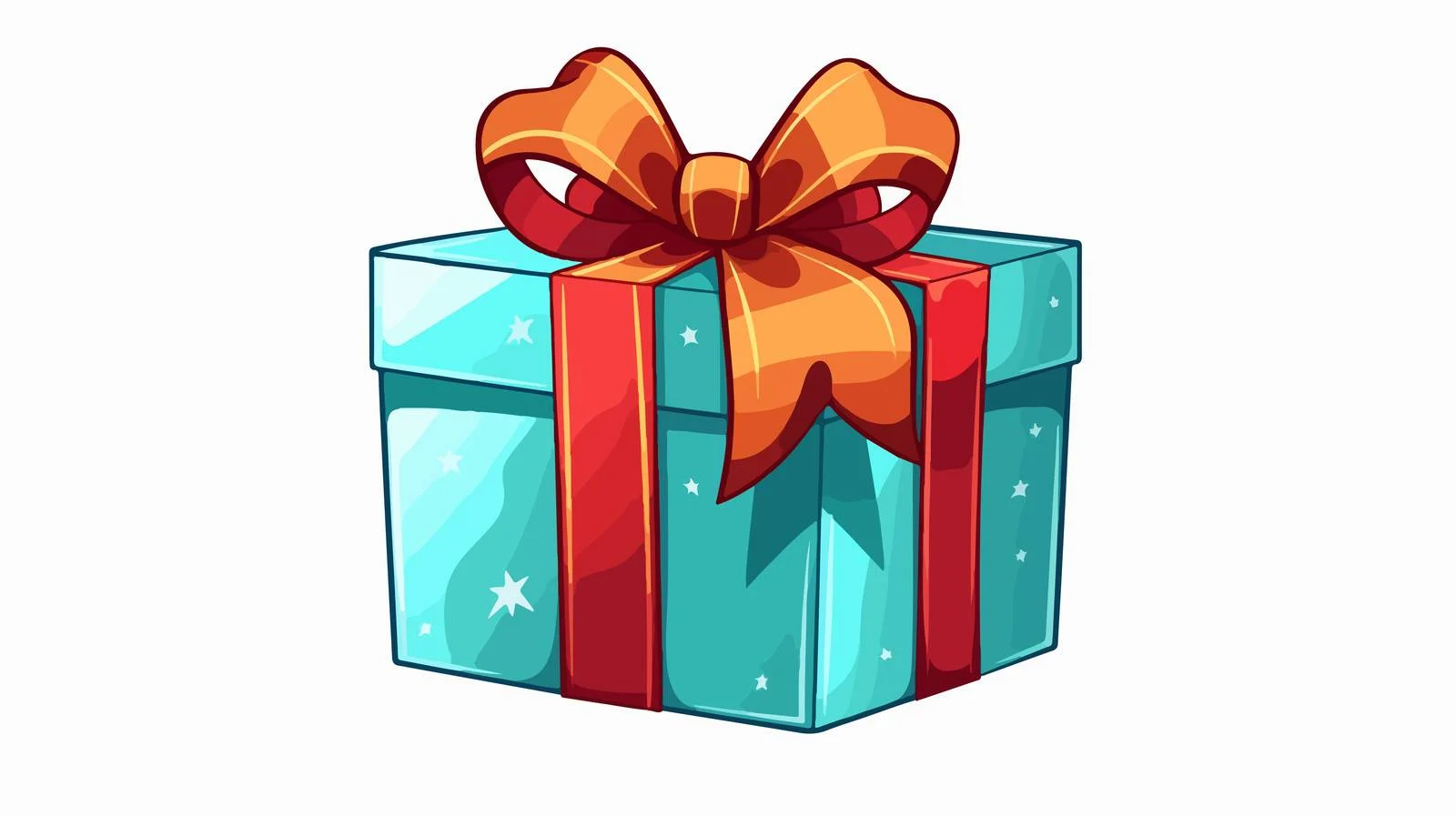 Vintage Gift Box Illustration — free download from Dotvec