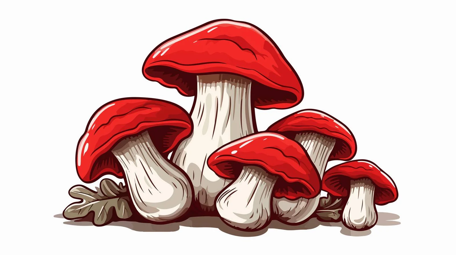 Retro Cartoon Oysters Vector Illustration — free download from Dotvec